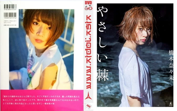 Cover for Hashimoto Nanami 1st Photobook – Yasashii Toge (2015)