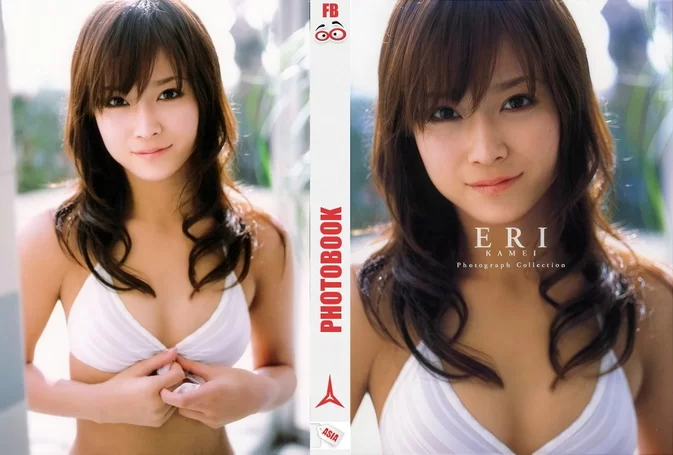 Cover for PhotoBook Kamei Eri 亀井絵里 『ERI』 写真集 [160p 38.6MB]