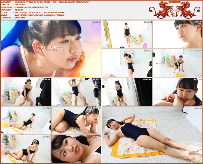 Cover for Minisuka.tv 2022-03-03 Yui Iruma 入間ゆい Regular Gallery Movie 03