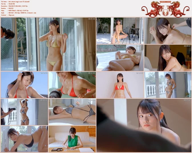 Kiho Sakurai 桜井木穂 – Oily photoshoot DVD for Asagei Secret 73 [MP4/156MB]